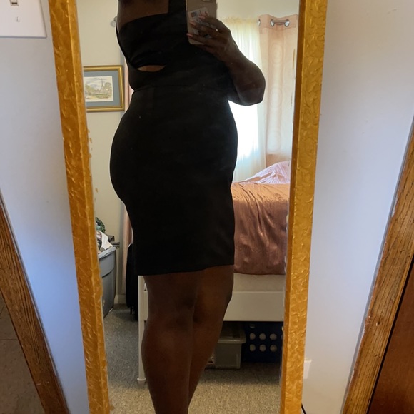 Forever 21 Black cutout mini dress - Picture 6 of 10